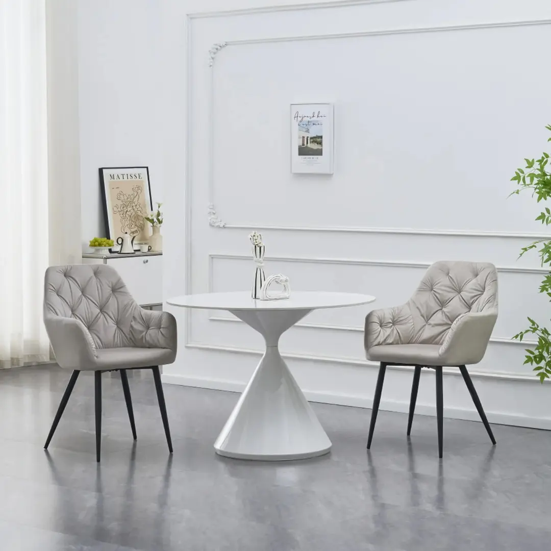 Стол Tempo Kondela Valer Typ 2 100 (White Marble/White)