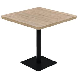 Masa VidaXL 245614 (Oak/Black) Thumb