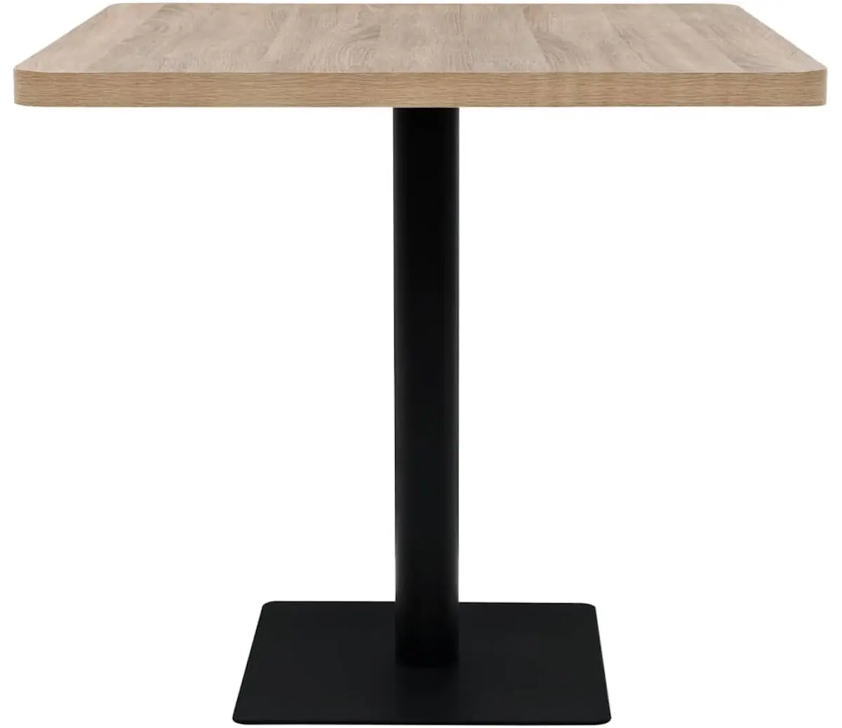 Masa VidaXL 245614 (Oak/Black)