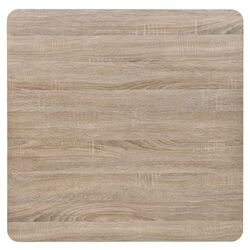 Masa VidaXL 245614 (Oak/Black) Thumb