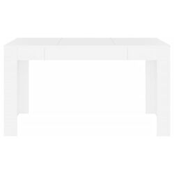Masa VidaXL 804202 140x75 (White) Thumb