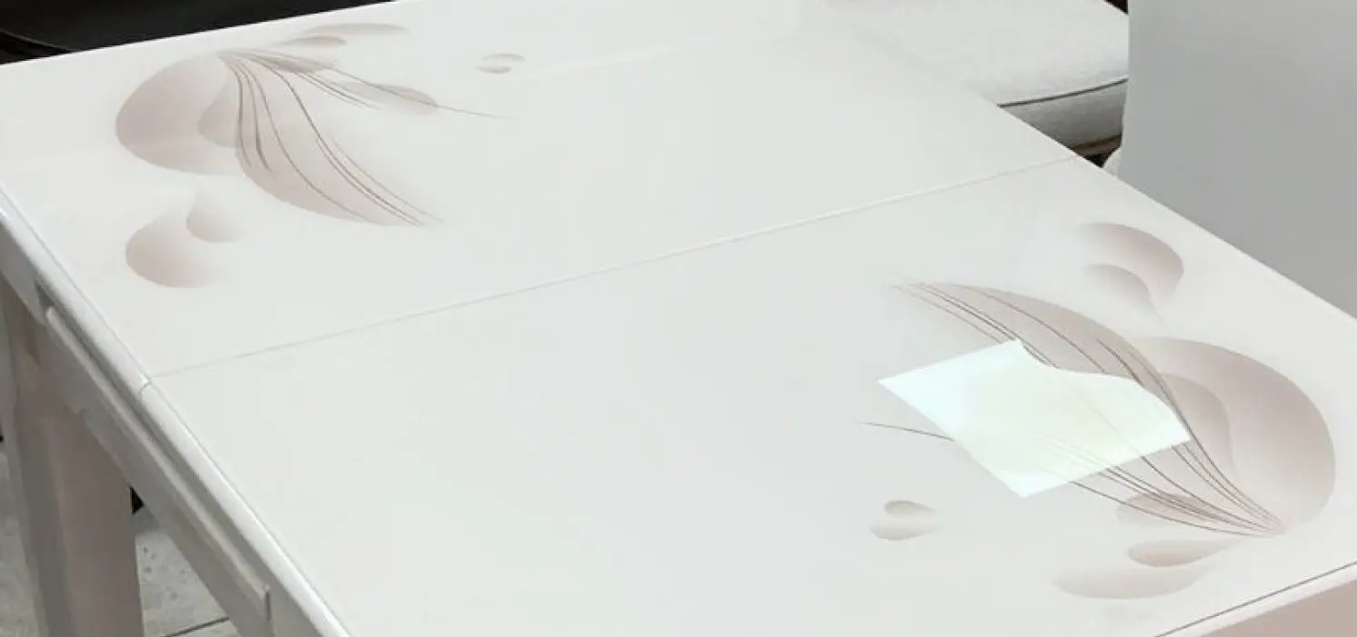 Стол раскладной Yasen T1920 (Белый/Цветы)