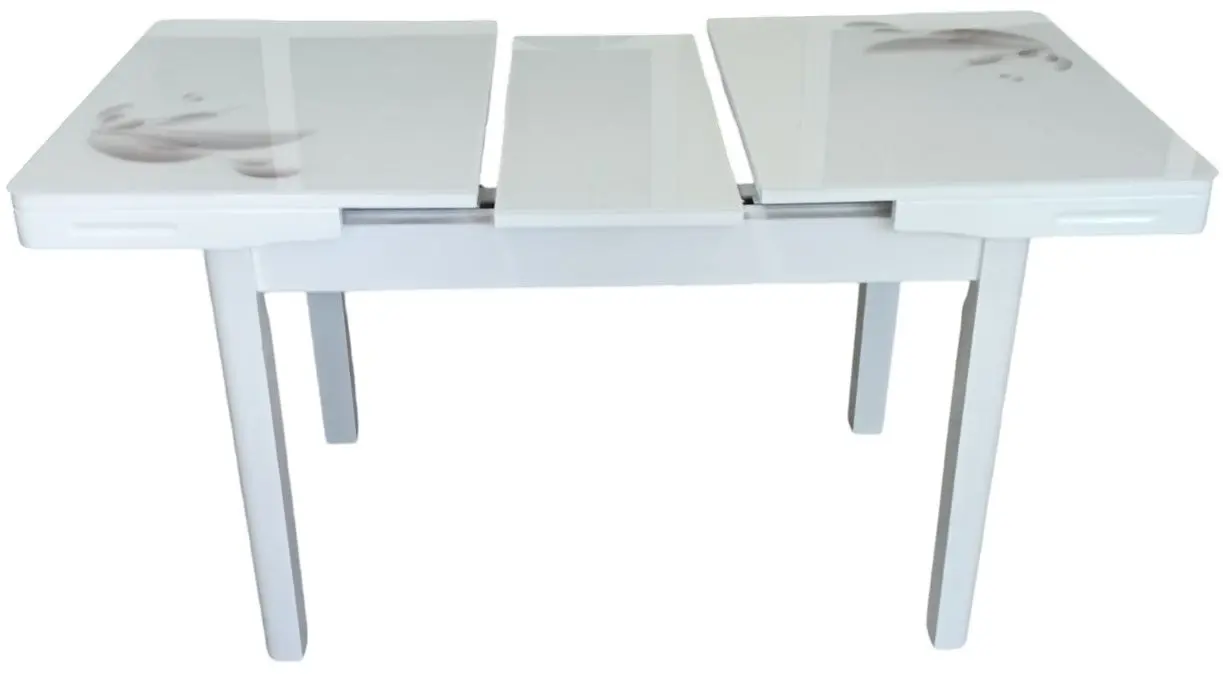 Стол раскладной Yasen T1920 (Белый/Цветы)