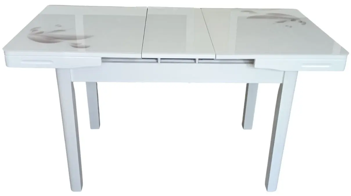 Стол раскладной Yasen T1920 (Белый/Цветы)