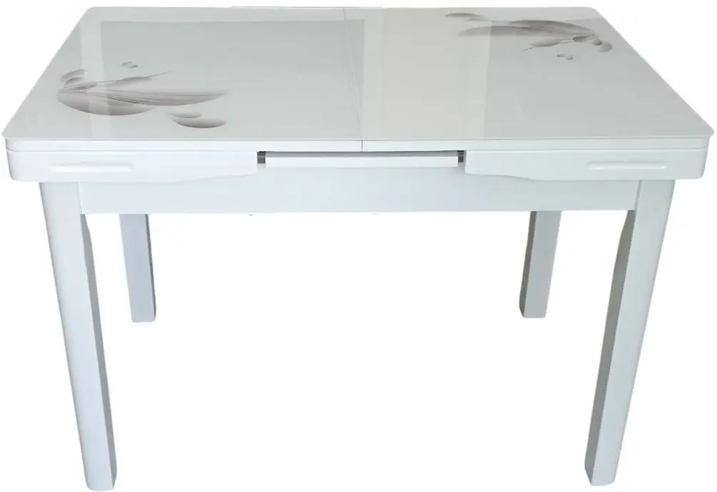 Стол раскладной Yasen T1920 (Белый/Цветы)