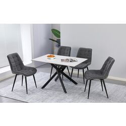 Masa Yasen DT-2423 Ice (Mocha/White/Black) Thumb