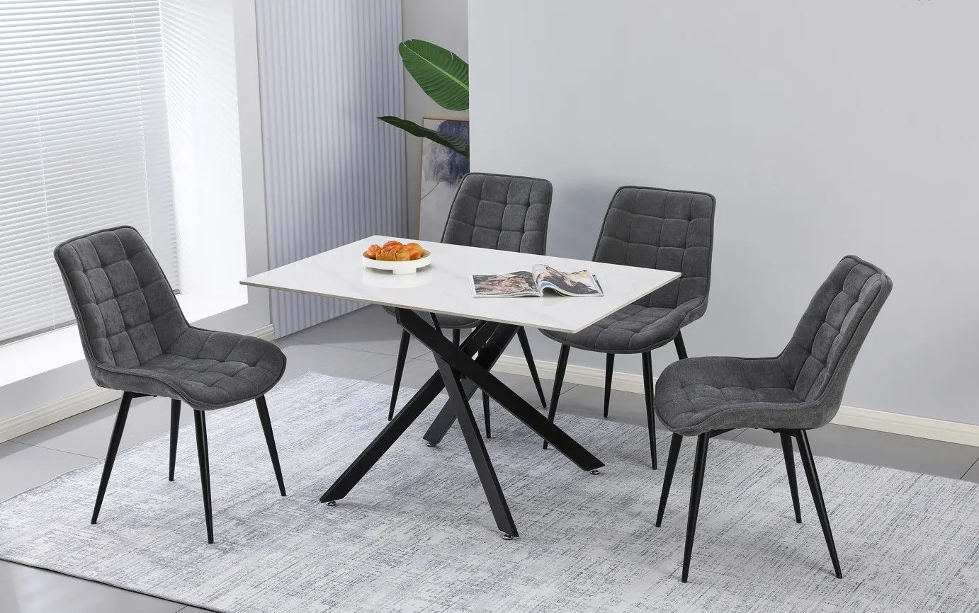 Masa Yasen DT-2423 Ice (Mocha/White/Black) - 2