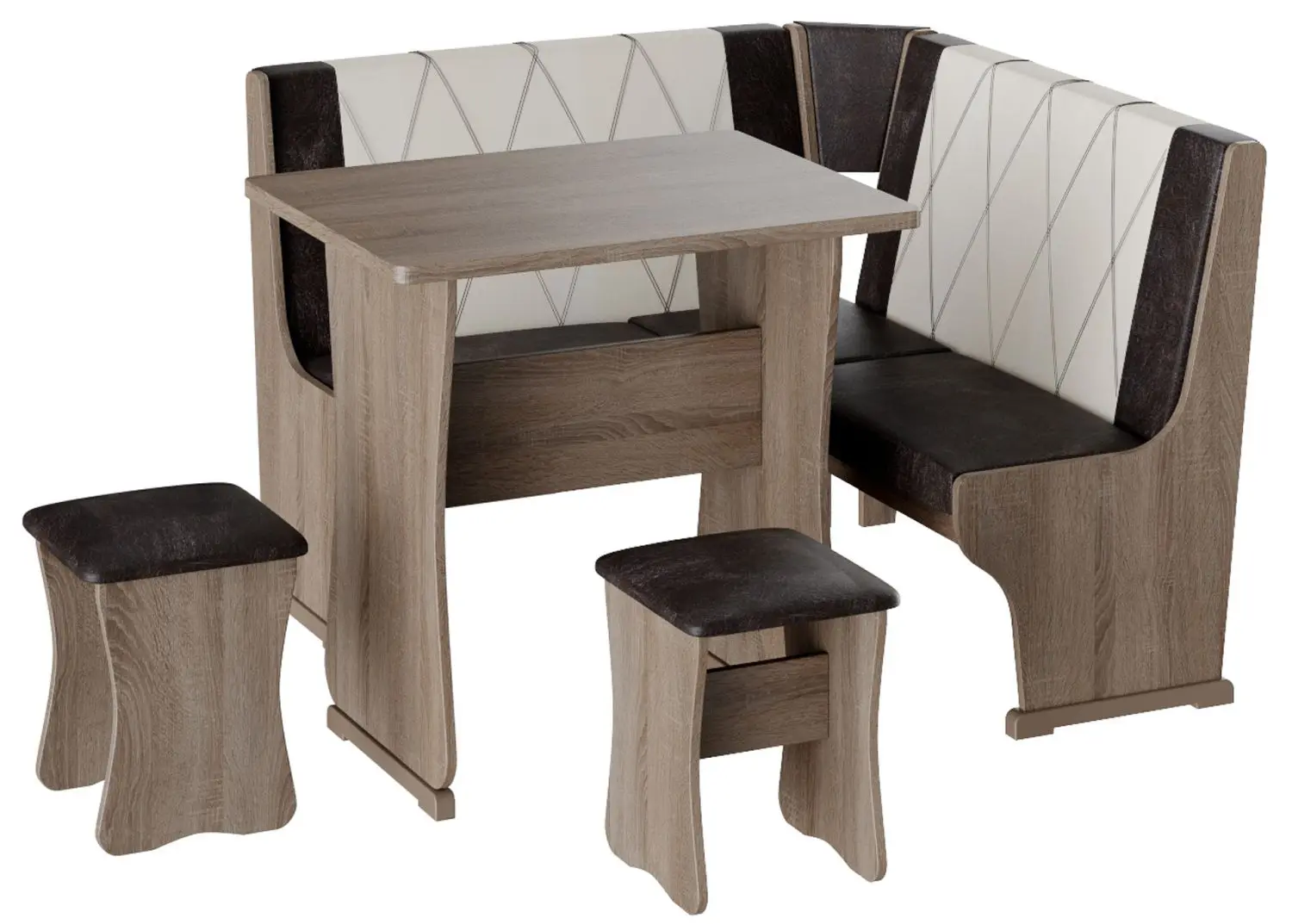 Кухонный уголок BonMebel Гамма Тип 2 Мини