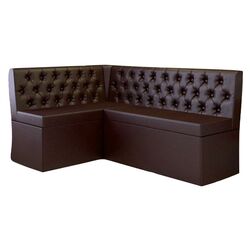 Кухонный уголок BonMebel Венеция (Венге/Коричневый Кож.зам)