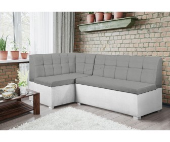 Кухонный уголок Modern Como 2233/2300 Dark Gray/White (угол 7)