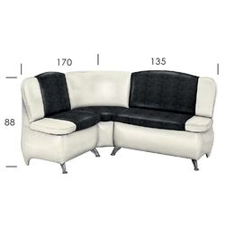 Кухонный уголок Modern Sofy 2231/2207 Brown/Beige (угол 7) Thumb