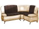 Coltar de bucatarie Modern Sofy 2231/2207 Brown/Beige (colt Г)