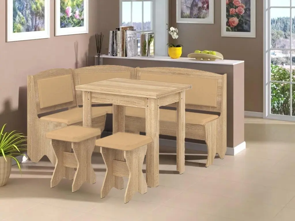 Coltar de bucatarie Пехотин Ymperator (Sonoma Oak/Coffee)