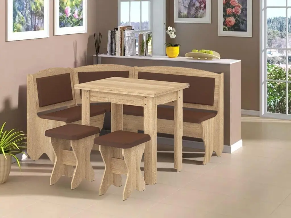 Coltar de bucatarie Пехотин Ymperator (Sonoma Oak/Brown)