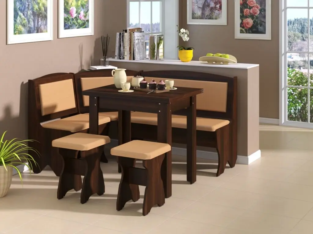 Coltar de bucatarie Пехотин Ymperator (Wallnut/Coffee)