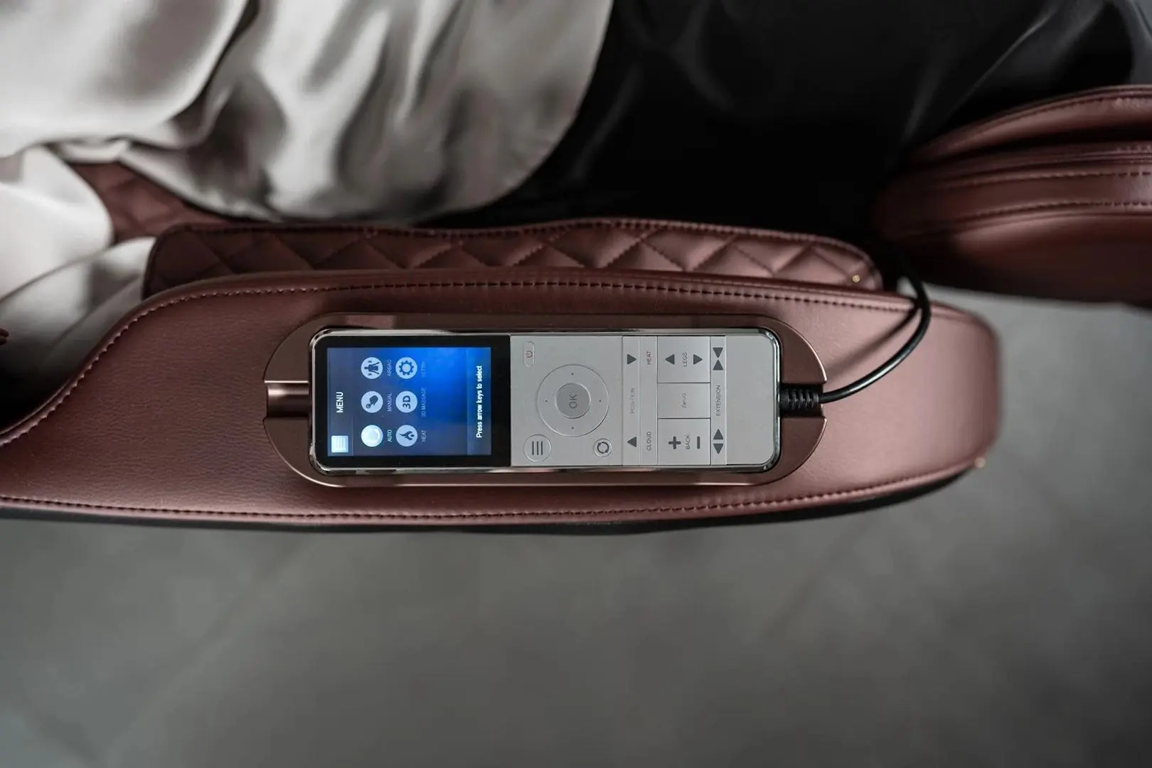 Массажное кресло Askona Sleep.8 Smart Jet (Brown/Black)