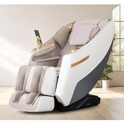 Массажное кресло Costway Zero Gravity SL Track JL10029DE-WH (White/Grey)