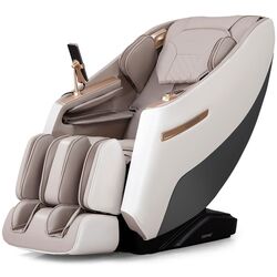 Массажное кресло Costway Zero Gravity SL Track JL10029DE-WH (White/Grey) Thumb