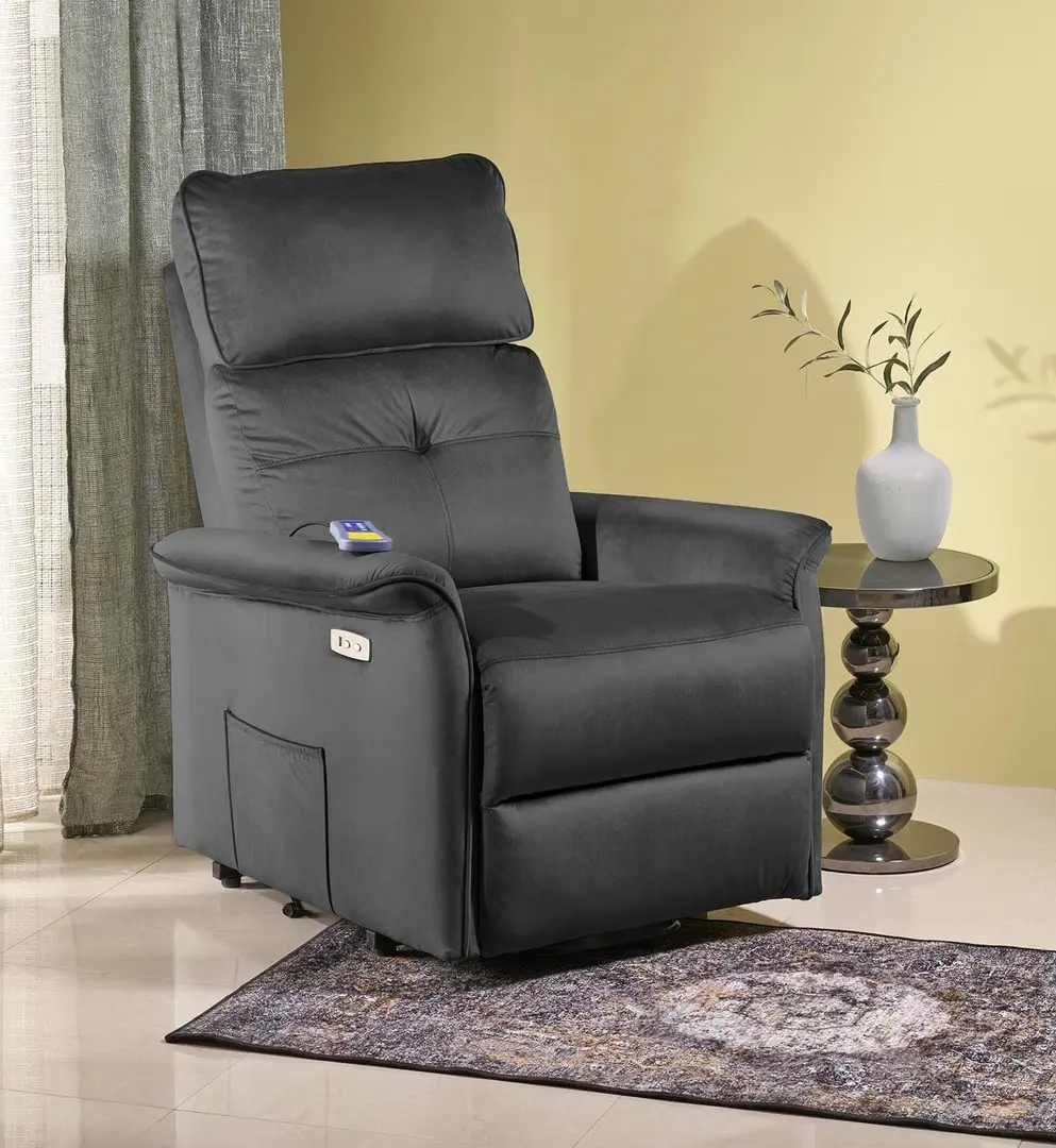 Массажное кресло Halmar Semir 2 (Black)