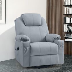 Массажное кресло Homcom 13-096V90GY 88x99x106 cm (Grey)