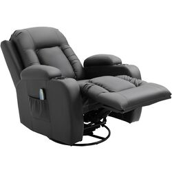 Массажное кресло Homcom 700-050V92BK 85x94x104 cm (Black) Thumb