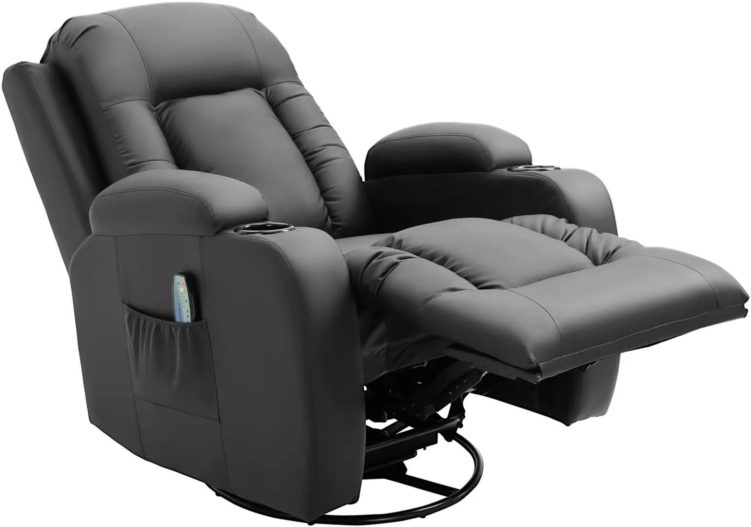 Массажное кресло Homcom 700-050V92BK 85x94x104 cm (Black) - 3