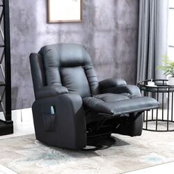 Массажное кресло Homcom 700-050V92BK 85x94x104 cm (Black)