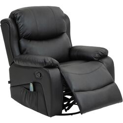 Массажное кресло Homcom 700-094V90BK 97x92x104 cm (Black) Thumb