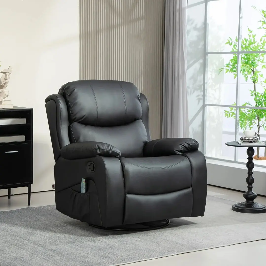 Массажное кресло Homcom 700-094V90BK 97x92x104 cm (Black)