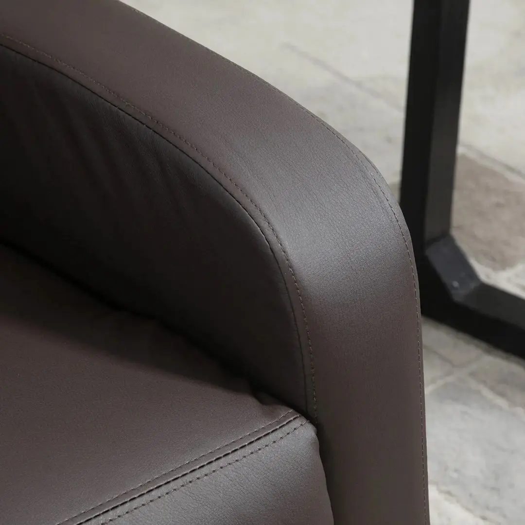 Fotoliu de masaj Homcom 700-143V90BN 68x88x98 cm (Brown)