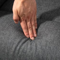 Fotoliu de masaj Homcom 713-042V91GY 62x96x97 cm (Grey) Thumb