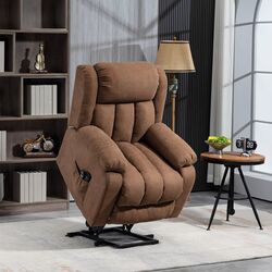 Массажное кресло Homcom 713-093V90 91x93x103 cm (Brown) Thumb