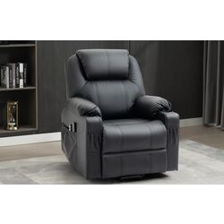 Массажное кресло Homcom 713-096BK 88x92x106 cm (Black)