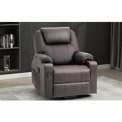 Массажное кресло Homcom 713-096BN 88x92x106 cm (Brown)