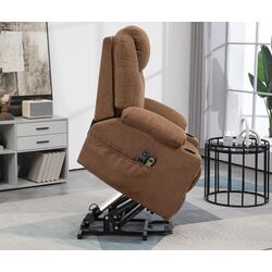 Fotoliu de masaj Homcom 713-158V90CF 90x101x107 (Coffee) Thumb