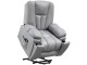 Fotoliu de masaj Homcom 713-159V90CG 94x96x106 (Grey)