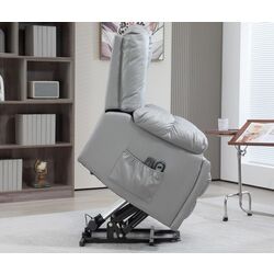 Fotoliu de masaj Homcom 713-159V90CG 94x96x106 (Grey) Thumb