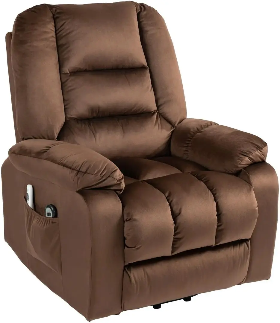 Массажное кресло Homcom 713-160V90DR 85x94x107 cm (Dark Brown)