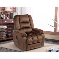 Массажное кресло Homcom 713-160V90DR 85x94x107 cm (Dark Brown)