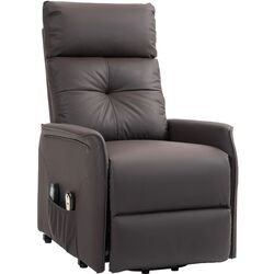 Массажное кресло Homcom 713-162V90DR 67x89x102 cm (Dark Brown) Thumb