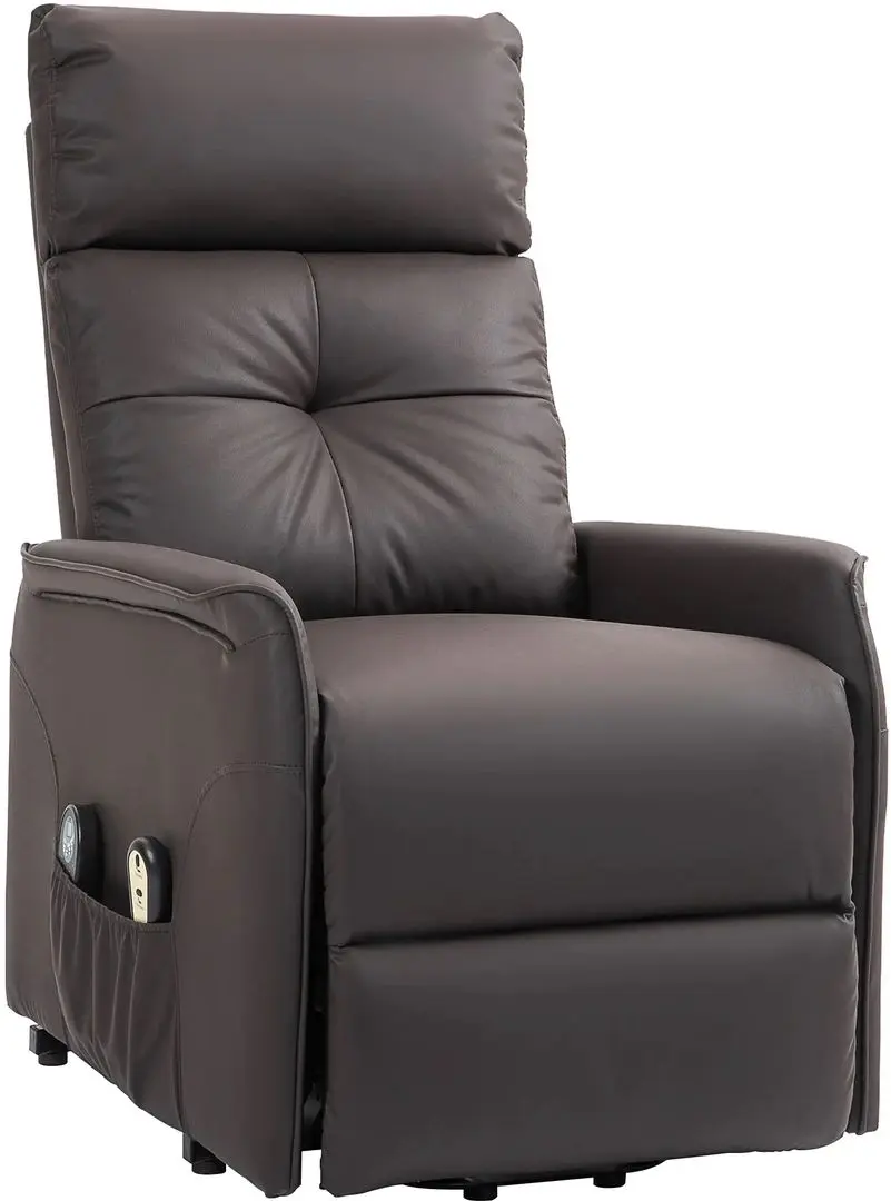 Массажное кресло Homcom 713-162V90DR 67x89x102 cm (Dark Brown)