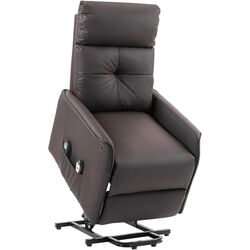 Массажное кресло Homcom 713-162V90DR 67x89x102 cm (Dark Brown) Thumb