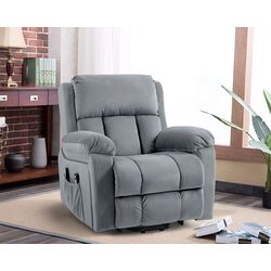 Массажное кресло Homcom 713-167V90GY 90x95x103 cm (Grey)