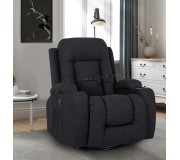 Fotoliu-recliner Mebel Elite Inter 2 (Black)