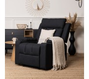 Fotoliu-recliner Mebel Elite Kobi 2 (Black)