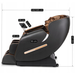 Fotoliu de masaj Mebel Elite VX MAX ECO (Brown/Black) Thumb