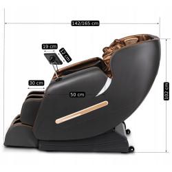Fotoliu de masaj Mebel Elite VX MAX ECO English (Brown/Black) Thumb