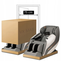 Fotoliu de masaj Mebel Elite VX MAX ECO English (Grey/White) Thumb