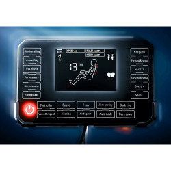 Fotoliu de masaj Mebel Elite VX MAX ECO English (Grey/White) Thumb