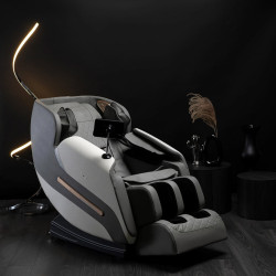 Fotoliu de masaj Mebel Elite VX MAX ECO English (Grey/White) Thumb